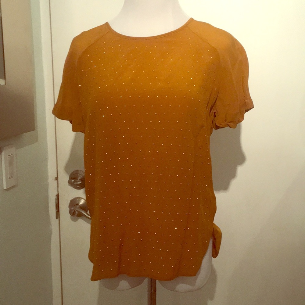 Zara silk shirt
